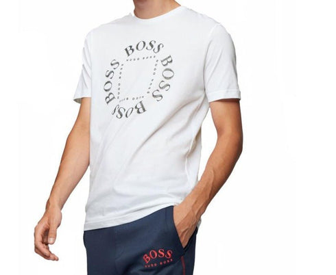 Hugo Boss Tshirt הוגו בוס טישרט לגבר בצבע לבן